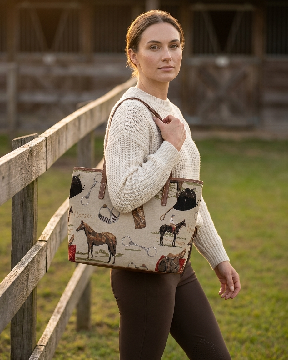 Horse Rider's Companion Tote