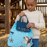 Billy Pony Quilted Backpack