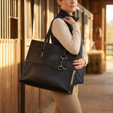 Nicole Snaffle-Bit Leather Tote