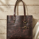 Nicole Snaffle-Bit Leather Tote