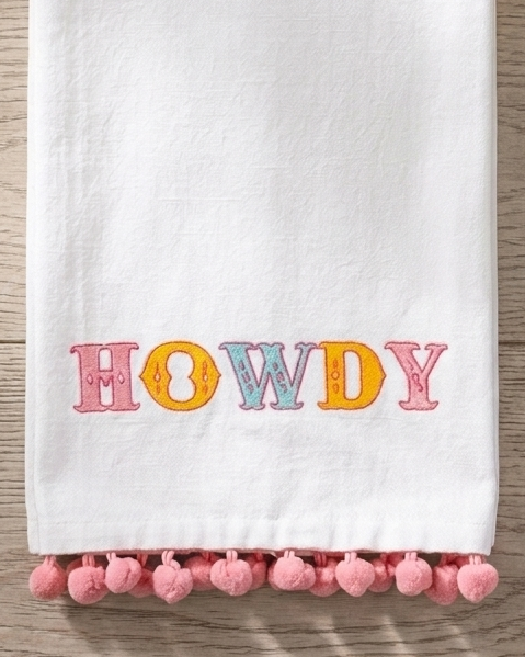 Howdy Home Hand Towel
