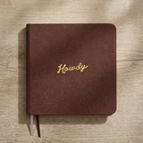 Howdy Linen Notebook