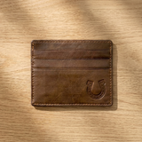 Lucky Horseshoe Leather Wallet