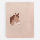 Little Colt - Organic Cotton Knit Baby Blanket