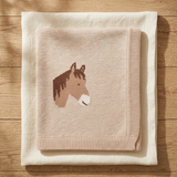 Little Colt - Organic Cotton Knit Baby Blanket