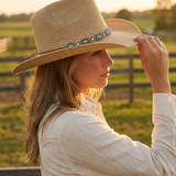 Colorado Cowgirl Hat with Jeweled Belt
