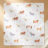 Pony Parade Fitted Crib Sheet