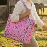 Pink Bandana CowgirlTote