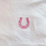 Lucky-in-Pink Horseshoe Tee