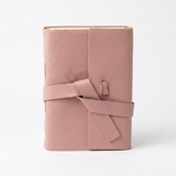 Lucky Horseshoe Leather Notebook (Pink)