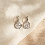 Equus Horse Huggie Earrings