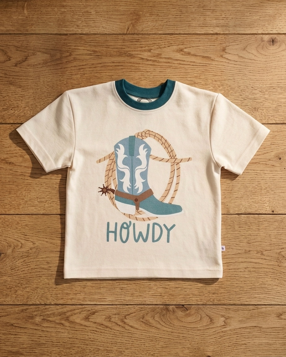 Howdy Little Cowboy Tee