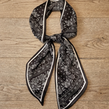 Midnight Belle Paisley Scarf
