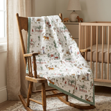 Cowpoke Cotton Muslin Toddler Blanket