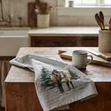 Christmas at the Stables Kitchen Towel