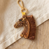 Chestnut Royale Horse Keychain