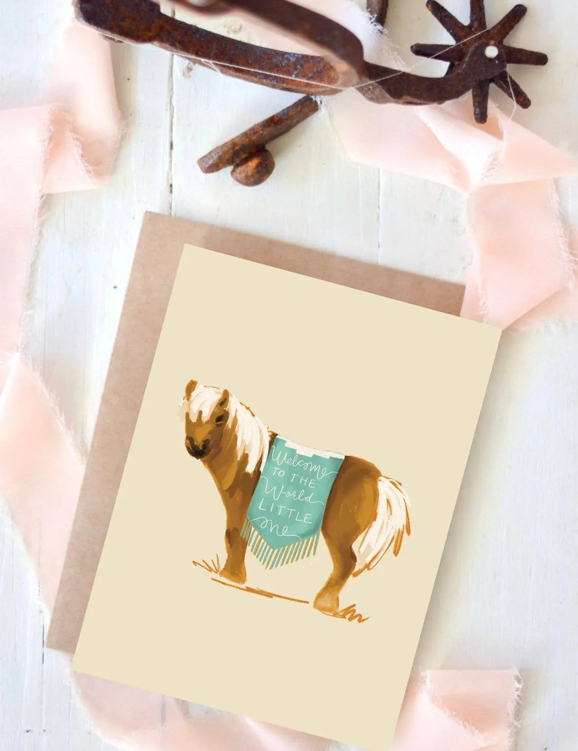 Pony Baby Shower Card - Bridle Up Hope Shop