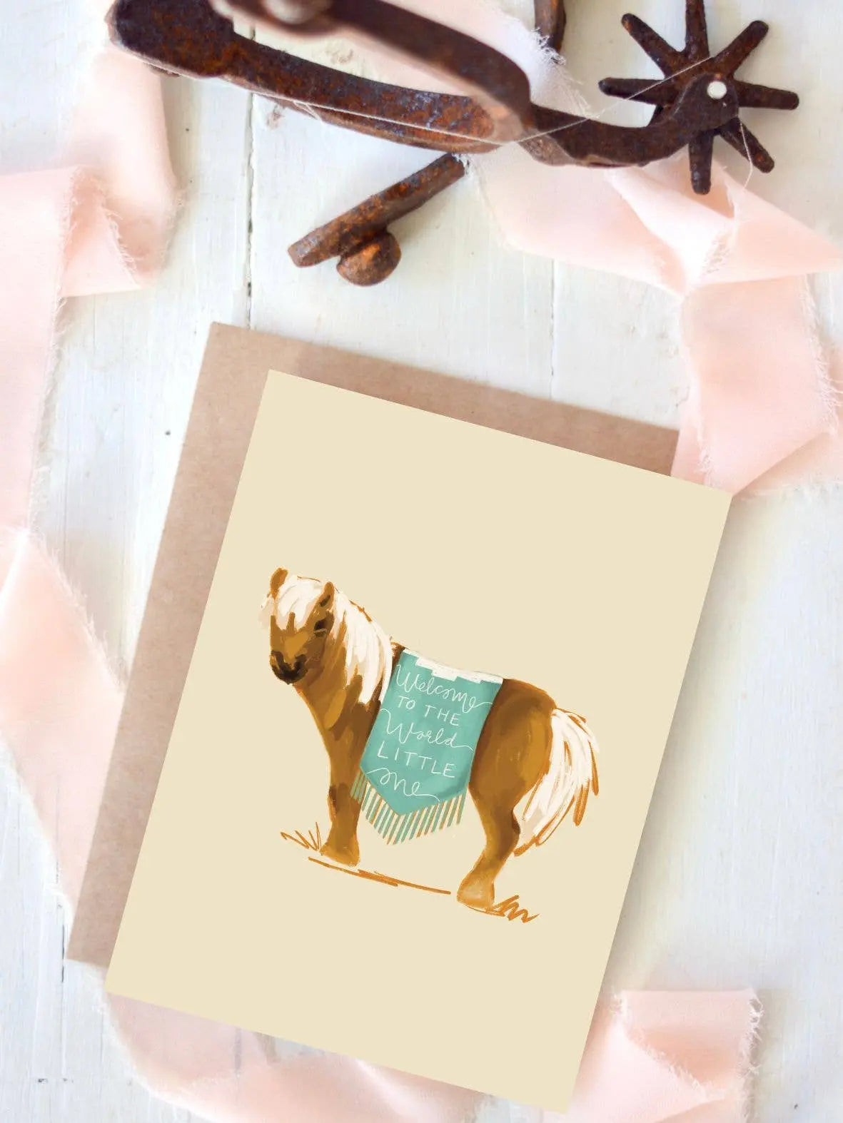 Pony Baby Shower Card - Bridle Up Hope Shop