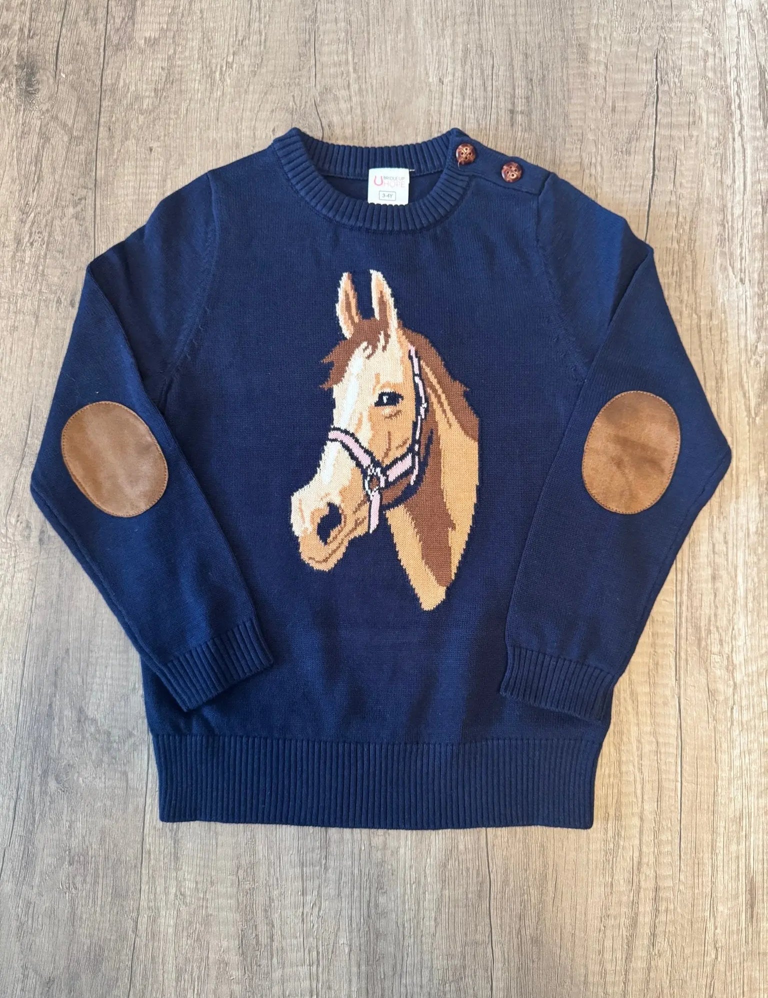 Pony Club Classic Kid's Sweater - Bridle Up Hope Shop