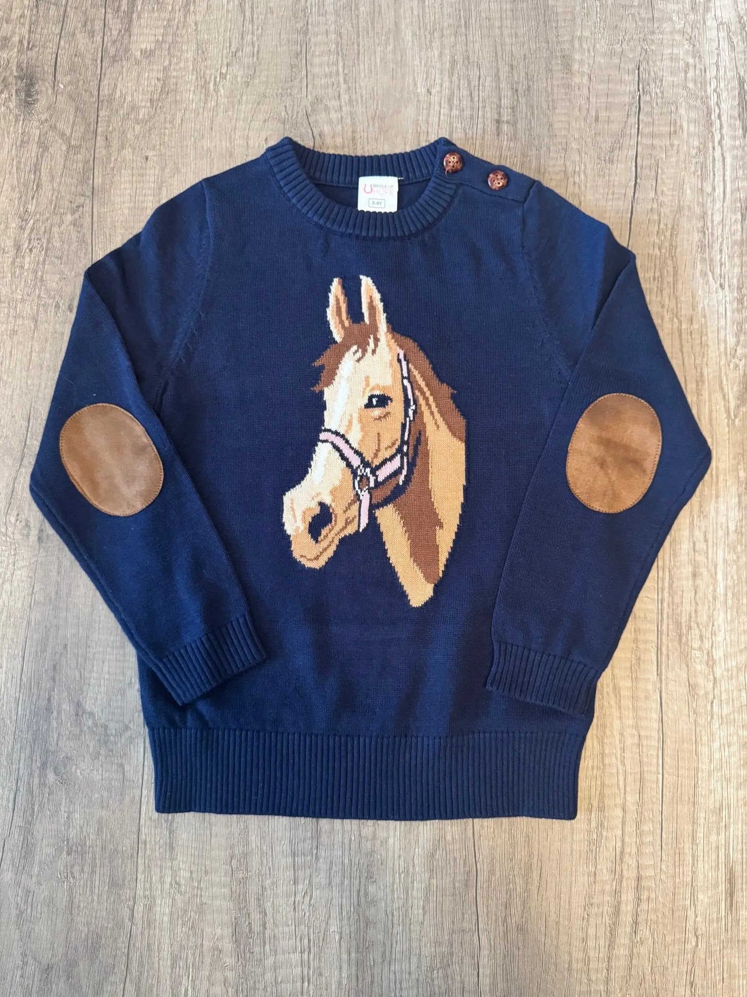 Pony Club Classic Kid's Sweater - Bridle Up Hope Shop