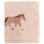 Pony Snuggles Organic Baby Blanket - Bridle Up Hope Shop