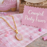 Precious Pink Horseshoe Necklace - Bridle Up Hope Shop