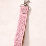 Pretty In Pink Cowgirl Keychain - Bridle Up Hope Shop