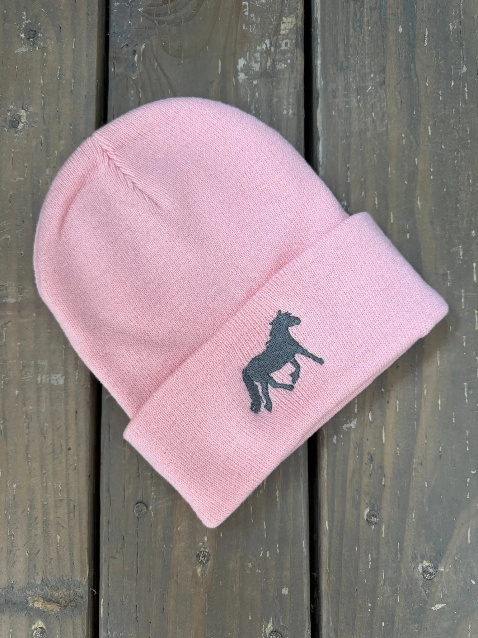 Pretty in Pink Horse Beanie - Bridle Up Hope Shop
