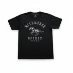 Wild & Free Horse Tee (Black)