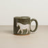 Handmade Horse Mug (Green)