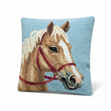 Palomino Wool Horse Hook Pillow