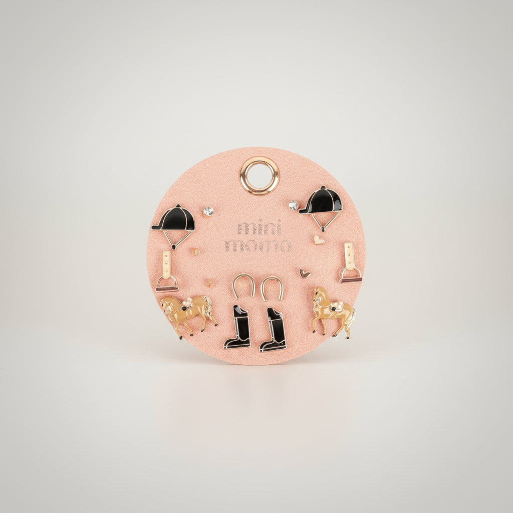 Equestrian Earring Set