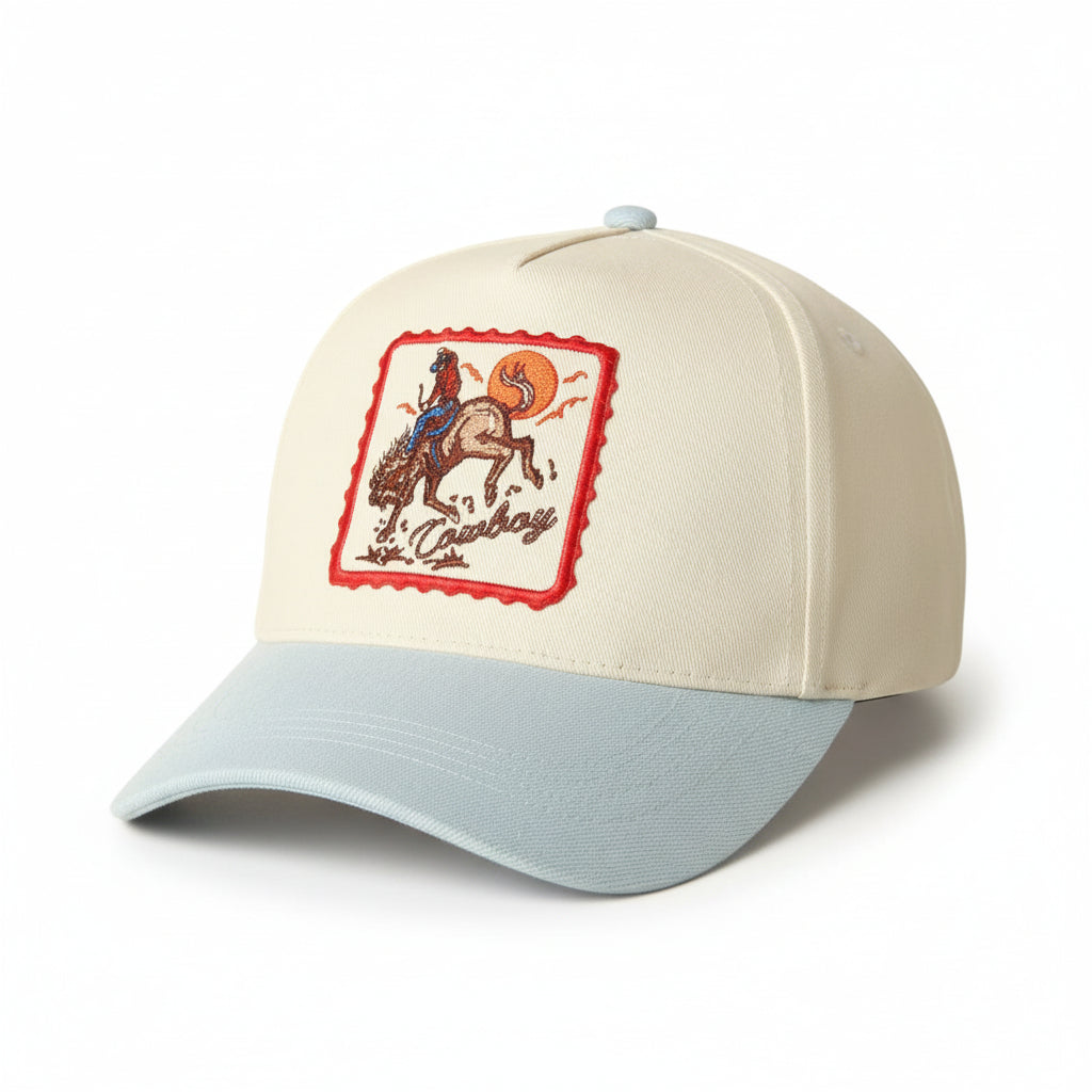 Cowboy Denim Hat (Light Denim)