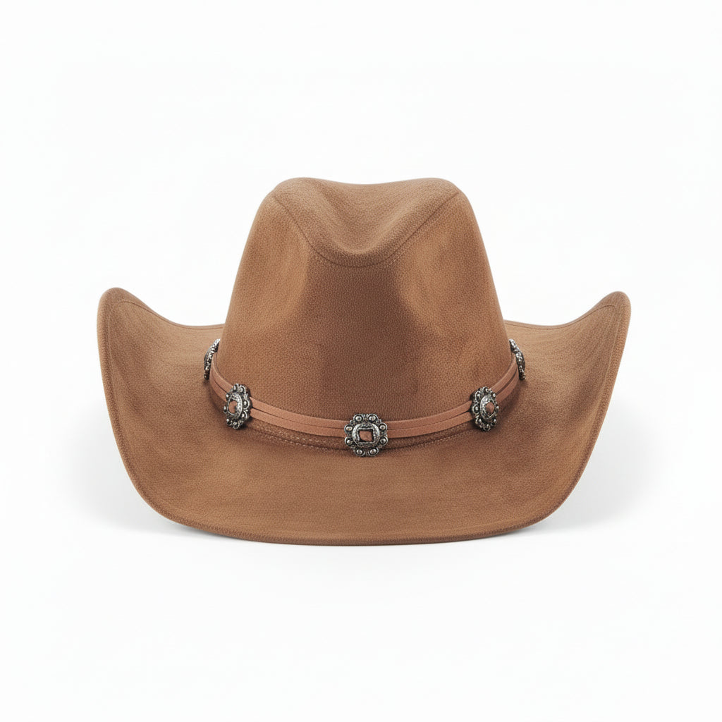 Classic Suede Cowgirl Hat