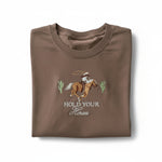 Hold Your Horses Embroidered T-Shirt