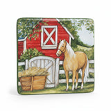 Palomino Horse Dinner Plate
