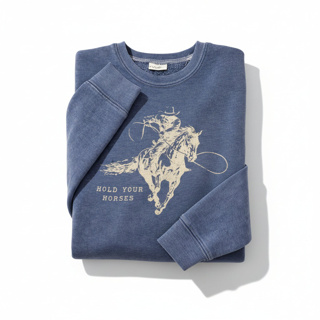 Hold Your Horses (Vintage Denim)