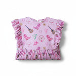 Boot Scootin' Ruffle Dress