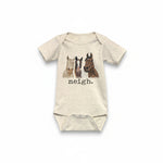 Neigh Baby Onesie (Short Sleeve)