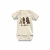 Neigh Baby Onesie (Short Sleeve)