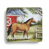 Bay Horse Dinner Plate