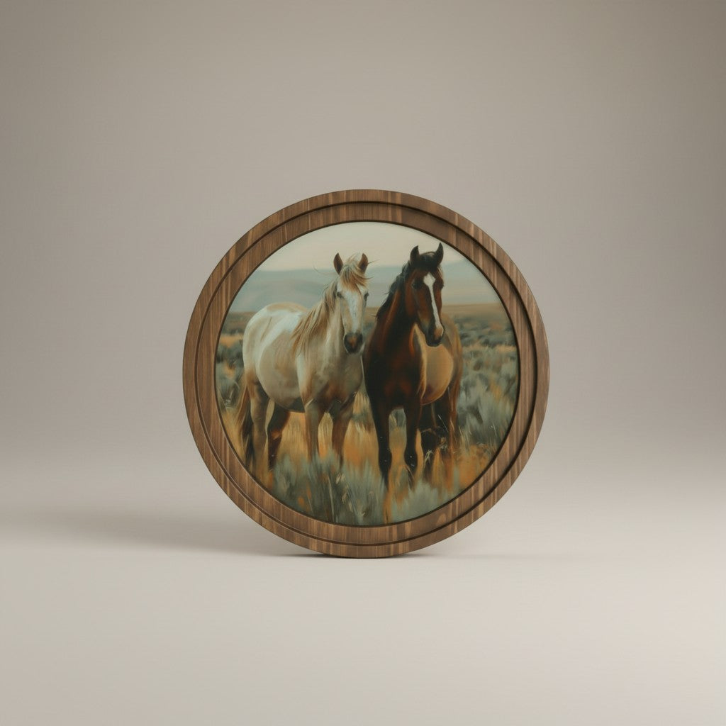 Best Horse Friends Framed Art