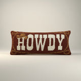 Howdy Cowboy Hook Pillow