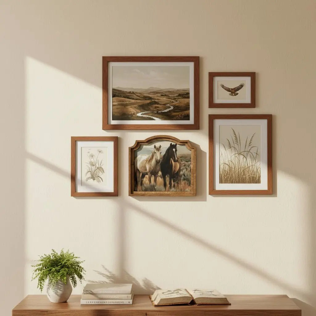Provincial Two Horses Art - Bridle Up Hope Shop