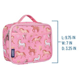 wild horses lunch box