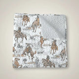 Ranch Rider Handmade Baby Quilt Faire - Ida Mae Home