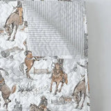 Ranch Rider Handmade Baby Quilt Faire - Ida Mae Home