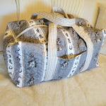western quilted weekender duffle bag