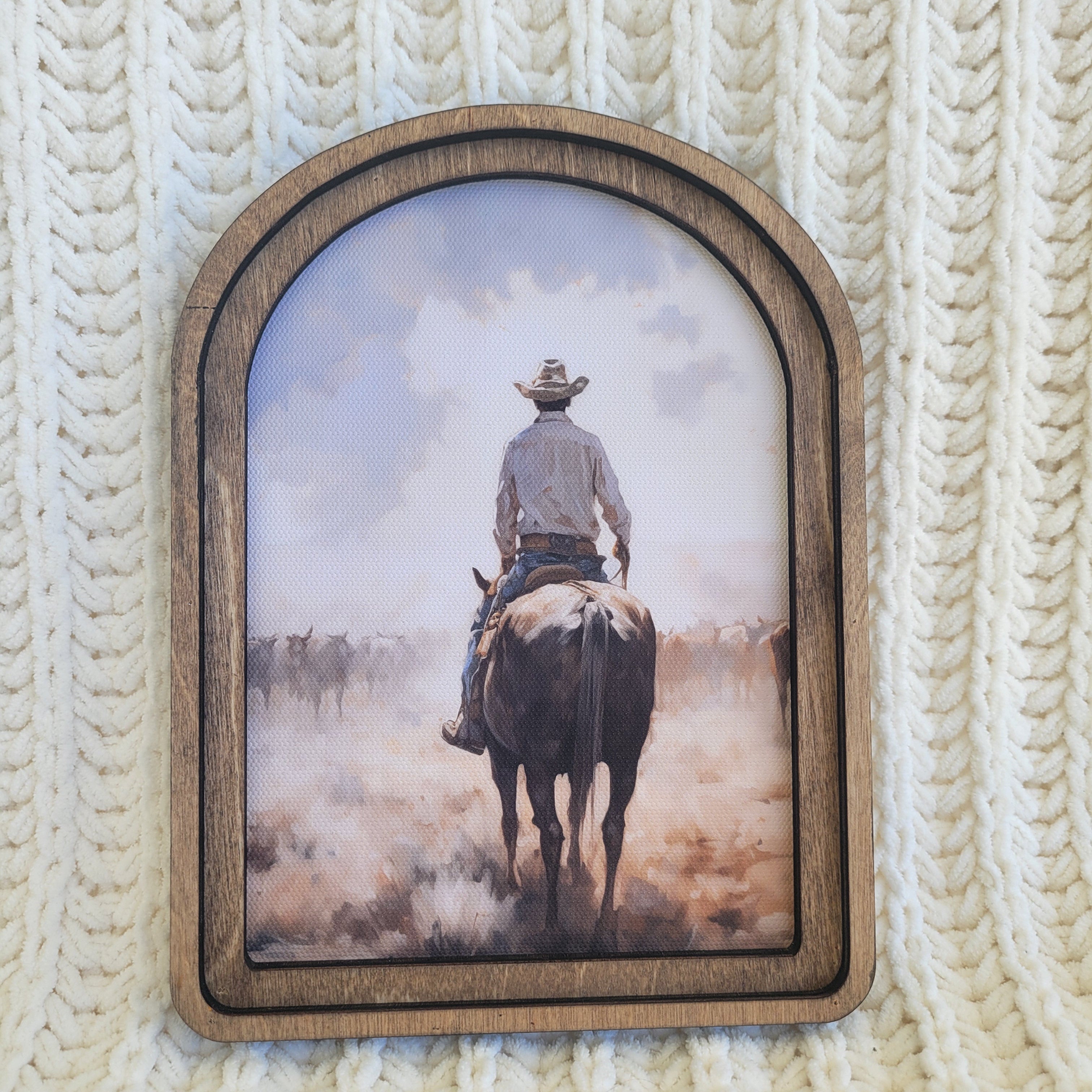 Cattle Cowboy Art
