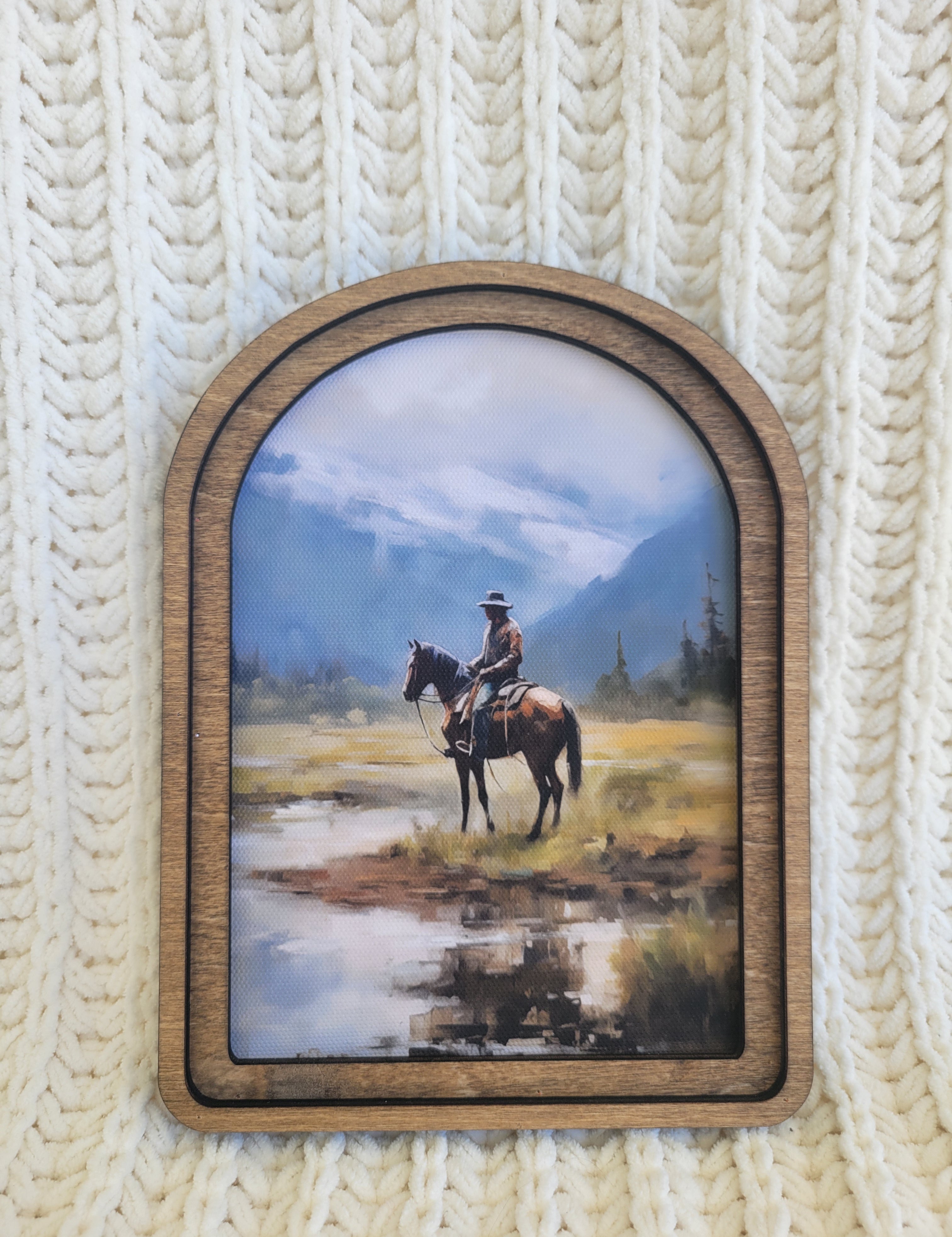 Mountain Cowboy Art